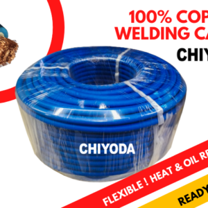 Chiyoda Welding Cable Blue , 300Amp - 500Amp (100% Pure Copper)