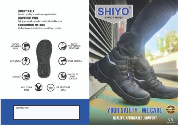 SHIYO SAFETY SHOE S-801 LOW CUT - Image 4