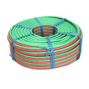 WELDMAX 1/4" X 100 METER TWIN HOSE (GREEN / RED)