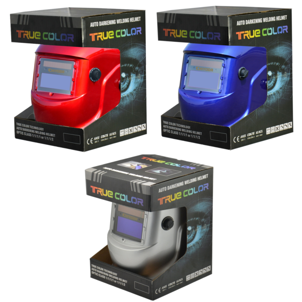 True Color Technology Automatic Darkening Solar Powered Welding Helmet. - Image 2