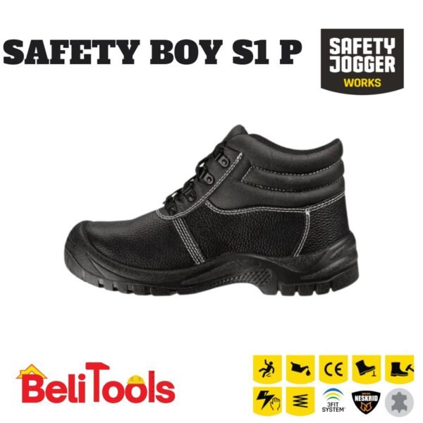 SAFETY JOGGER SAFETY BOY S1 P , SRC, DOSH SIRIM SAFETY SHOE - Image 2
