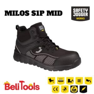 SAFETY JOGGER MILOS S1P MID S1P,PS,SR,ESD
