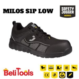 SAFETY JOGGER MILOS S1P LOW S1P,PS,SR,ESD,DOSH SIRIM SAFETY SHOE